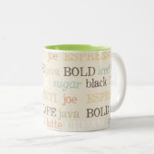 Elegante Coffee Bistro Tasse (VorderseiteRechts)