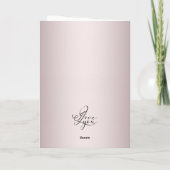 Elegante Collage für den Valentinstag Karte (Rückseite)