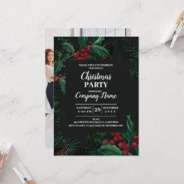 Elegante Company Cocktail Weihnachten Party Einlad Einladung