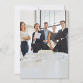 Elegante Company Cocktail Weihnachts-Party Einladu Einladung (Rückseite)