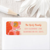 Elegante Coral Pink Poppy Blume Einmalige Adresse (Insitu)