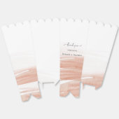 Elegante Coral Terracotta Wedding Geschenkschachtel (Ungeklappt)