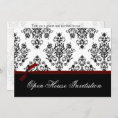 elegante Corporate Party Einladung (Vorne/Hinten)