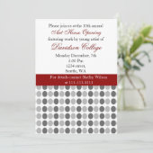 Elegante Corporate Party Einladung (Stehend Vorderseite)