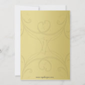 Elegante Corporate Party Einladung (Rückseite)