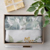 Elegante Cotattecore Fall Floral Bouquet Entdeckun Seidenpapier (Geschenk)