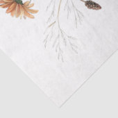 Elegante Cotattecore Fall Floral Bouquet Entdeckun Seidenpapier (Ausschnitt)