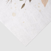 Elegante Cotattecore Fall Floral Bouquet Entdeckun Seidenpapier (Ausschnitt)