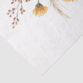 Elegante Cotattecore Fall Floral Bouquet Entdeckun Seidenpapier (Ausschnitt)