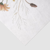 Elegante Cotattecore Fall Floral Bouquet Entdeckun Seidenpapier (Ausschnitt)