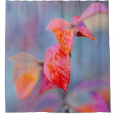 Elegante Cotonou-Oaster-Blätter Duschvorhang (Vorderseite)