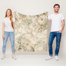 Elegante Cottagecore-Marmor-Botanik-Himdeko