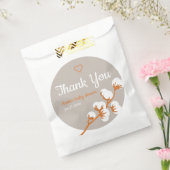 Elegante Cotton Branch Baby Shower Geschenktütchen (Versiegelt)