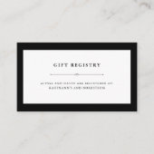 Elegante Couture | Beiheft Begleitkarte (Vorderseite)