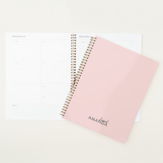 Elegante Cream Teacher Wertschätzung Trendy Planer (Anzeige)