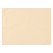 Elegante Creme Beige - Tablecloth Tischdecke (Vorderseite (Horizontal))