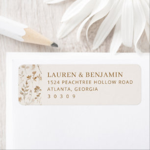 Elegante Creme Blüten