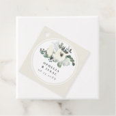 Elegante Creme Ivory Geschenkanhänger (Beispiel)