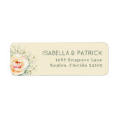 Elegante cremefarbene florale Rose (Vorne)