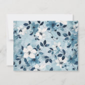 Elegante Cross Beerdigung Dankeschön Karte (Rückseite)