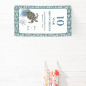 Elegante Cruise Door Deco Sign Anniversary Banner (InSitu)