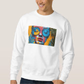 Elegante Custom Fügen Sie Ihr eigenes Foto Geschen Sweatshirt (Vorderseite)
