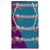 Elegante Custom Gift Bag Kleine Geschenktüte (Rückseite)