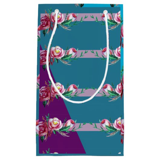 Elegante Custom Gift Bag Kleine Geschenktüte (Vorderseite)