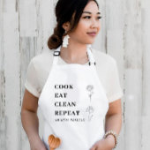 Elegante Custom Kitchen Schürze