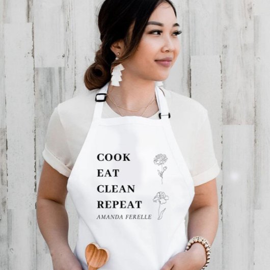 Elegante Custom Kitchen Schürze