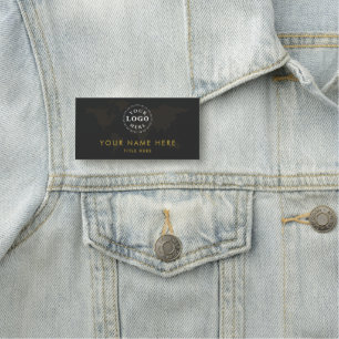 Elegante Custom Rectangle Name Tag für Office Wear Namensschild