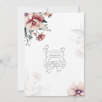 Elegante Custom Wedding Einladung