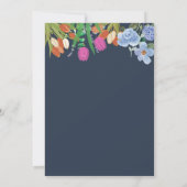 Elegante Custom Wedding Invitation Card Einladung (Rückseite)