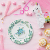 Elegante Custom Wedding Paper Teller Tropical (Party)