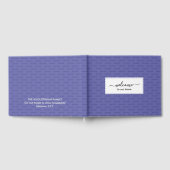 Elegante Custom WICOME ZU UNSERER ZUHAUSE Gästebuch (Voll)