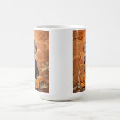 Elegante Dackel und Marigolds Kaffeetasse (Mittel)