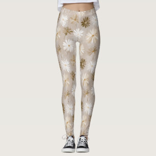 Elegante Daisy-Akzentuierungs-Übungs-Yoga Leggings