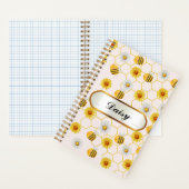 Elegante Daisy Blume - Spiral-Notebook Notizblock (Innen)
