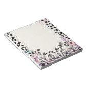 Elegante Dalmatinerhunde Whimsical Notizblock (angewinkelt)