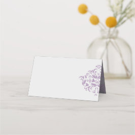 elegante Damask Blank-Platzkarten Platzkarte