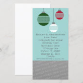 Elegante Damask Ornament Corporate Party laden (Vorne/Hinten)