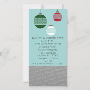 Elegante Damask Ornament Corporate Party laden