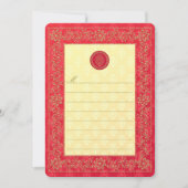 Elegante Damask Wedding - Einladung / Notecard (Vorderseite)