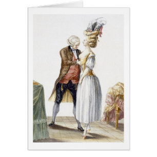 Elegante Dame an einer Installation mit ihrem