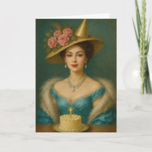 Elegante Dame der höheren Gesellschaft, die Geburt