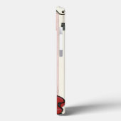 Elegante Dame im Pariser Art Deco Case-Mate iPhone Hülle (Rückseite / Links)