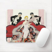 Elegante Dame in der Mousepad (Mit Mouse)