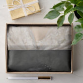 Elegante Dame mit Perlmuttleder Seidenpapier (Geschenk)