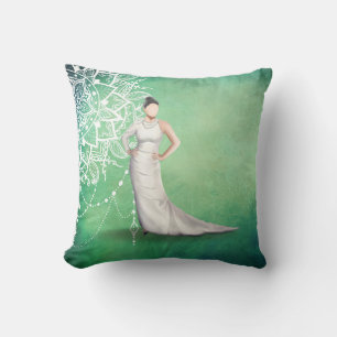 Elegante Damen-Kissen Kissen