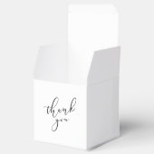 Elegante Dankeschön Gastgeschenk Hochzeit Box Geschenkschachtel (Geöffnet)